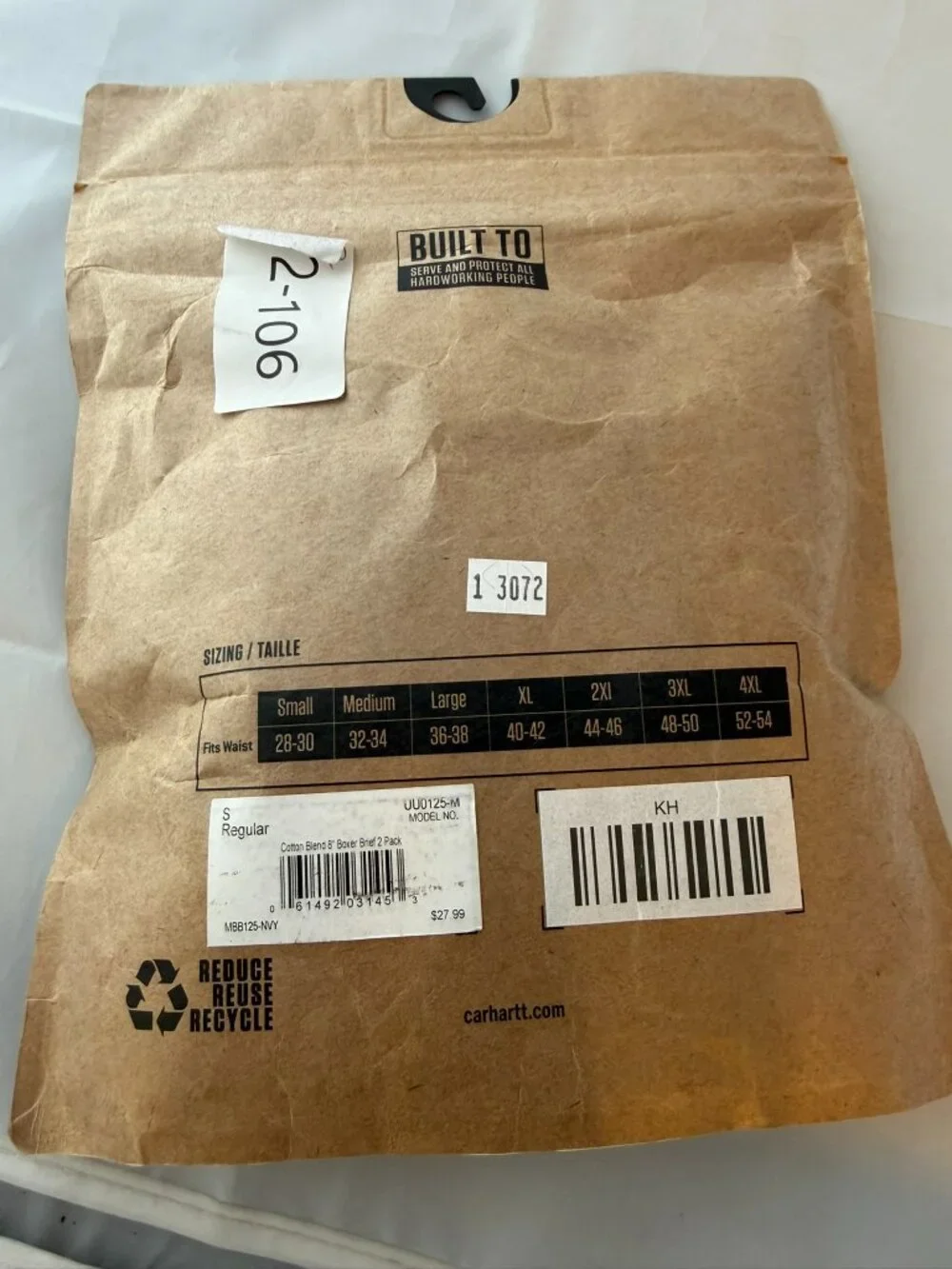 Carhartt cotton polyester